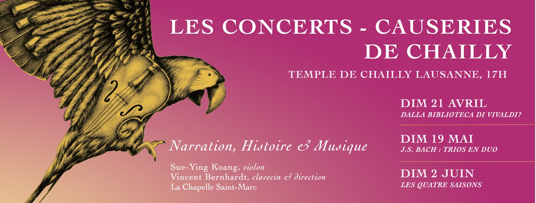 Les Concerts-Causeries de Chailly 2024 – I manifesti
